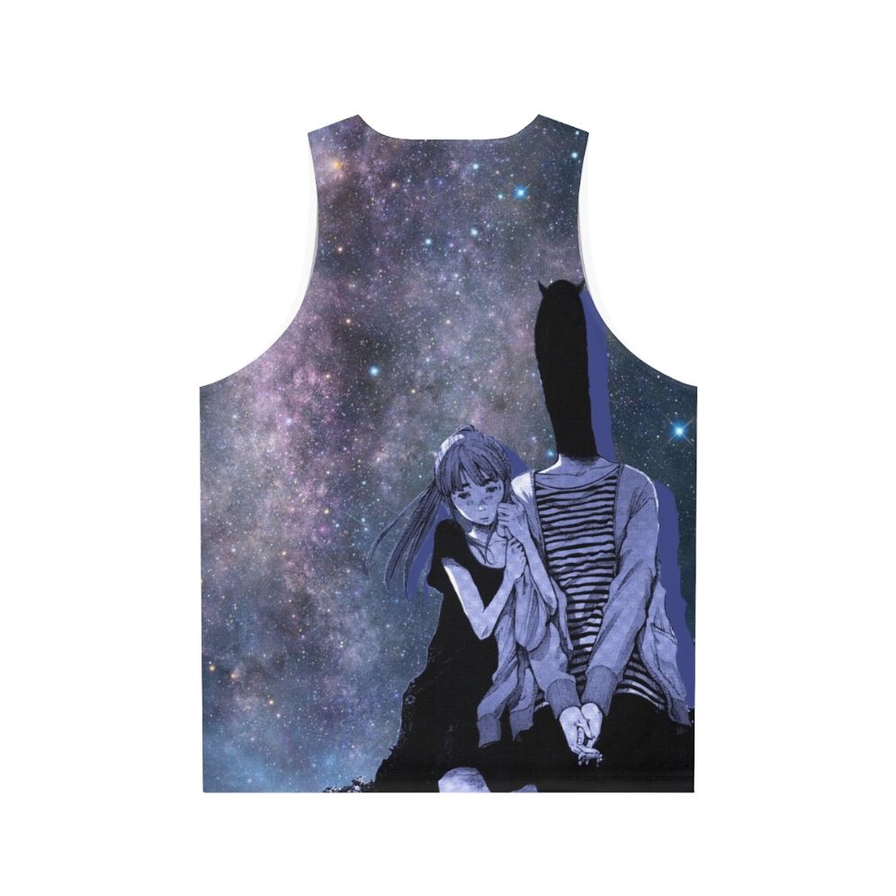 Starry sky unisex galaxy print tank top - Back