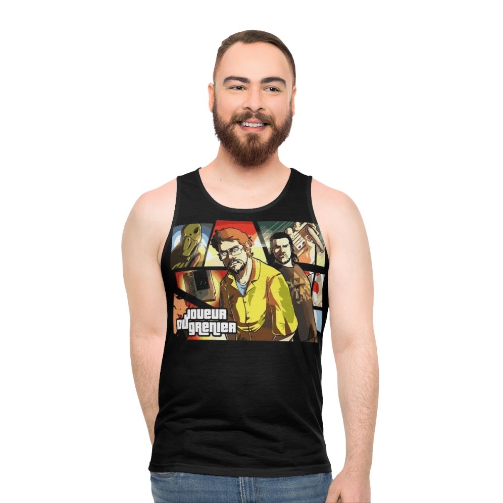 Attic Player JDG Gaming Unisex Tank Top - men