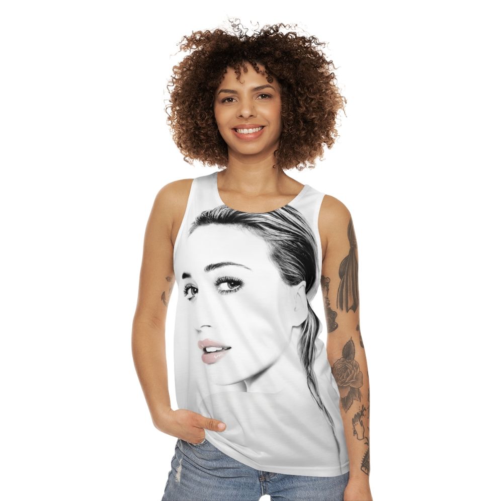 Hilary Duff Unisex Tank Top - women