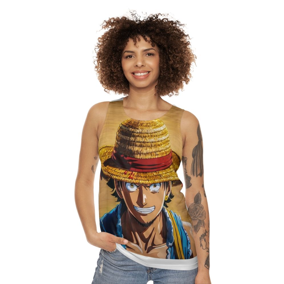 Bounty Unisex Tank Top with Versatile Graphic Design - women