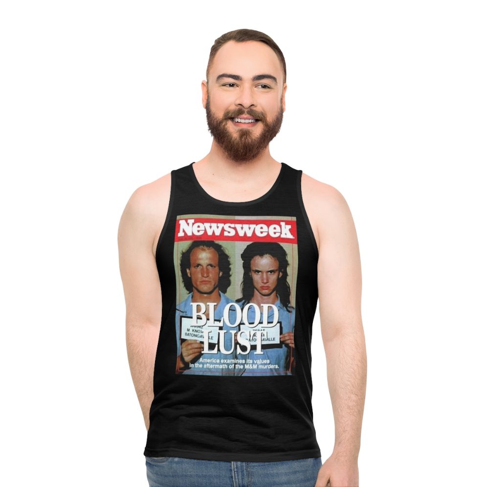 Vintage-inspired "Natural Born Killers" unisex tank top - men