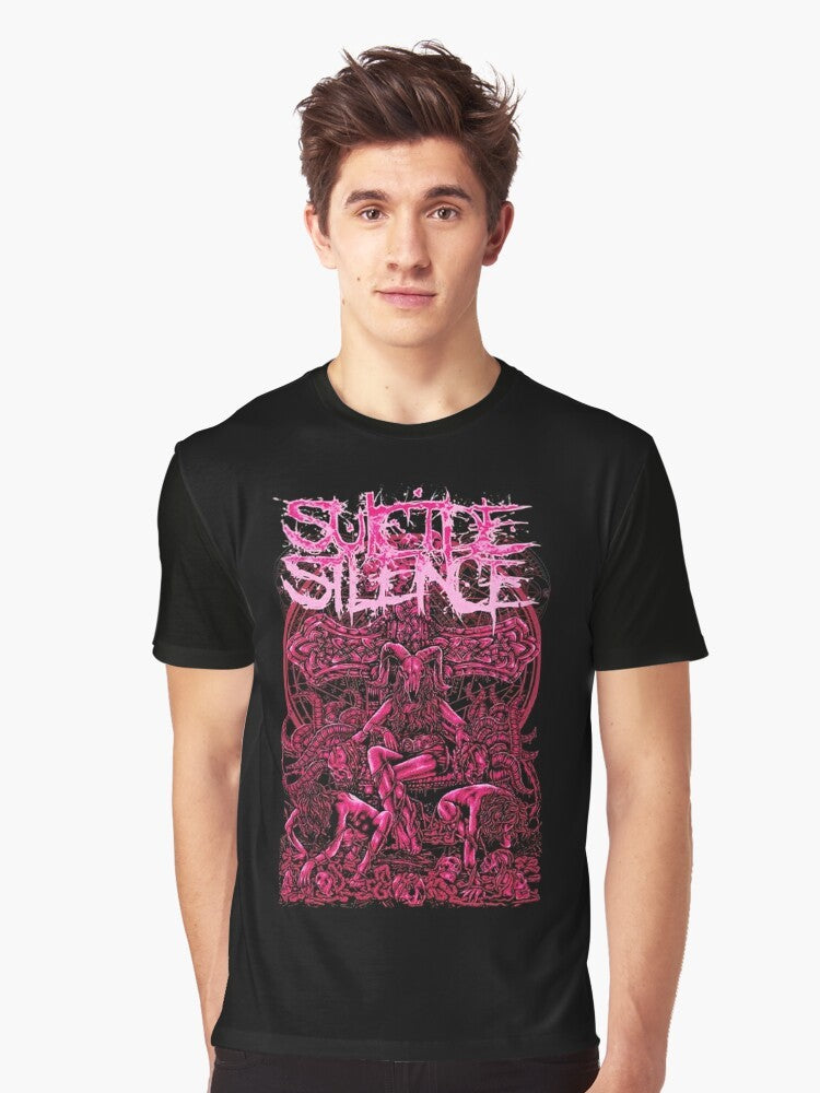 Suicide Silence "No Time to Bleed" metal band graphic t-shirt - Men