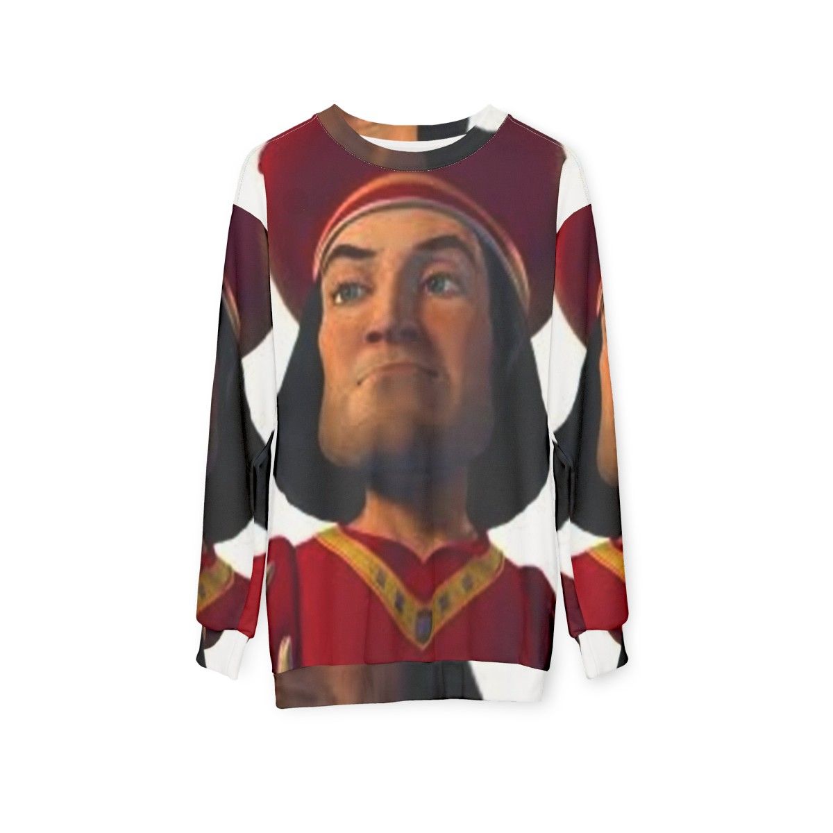 Lord Farquaad Meme Sweatshirt - hanging