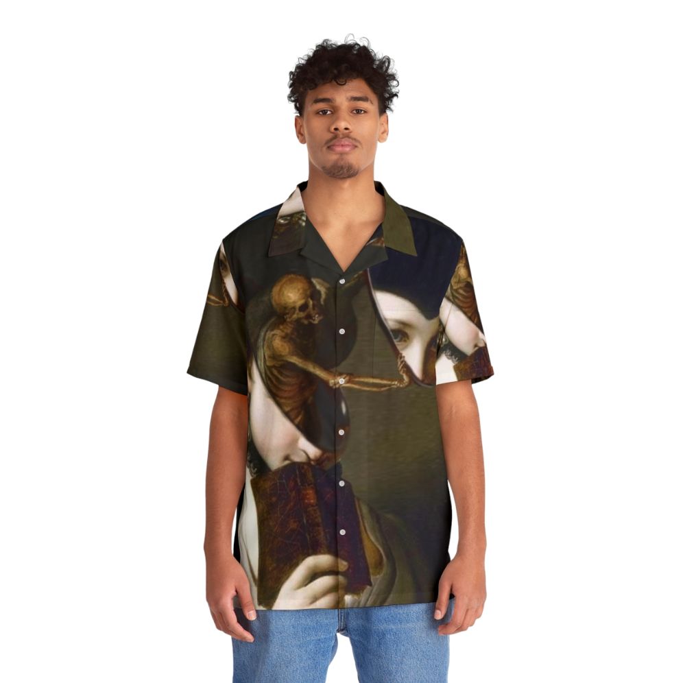 Surreal gothic hawaiian shirt - People Front