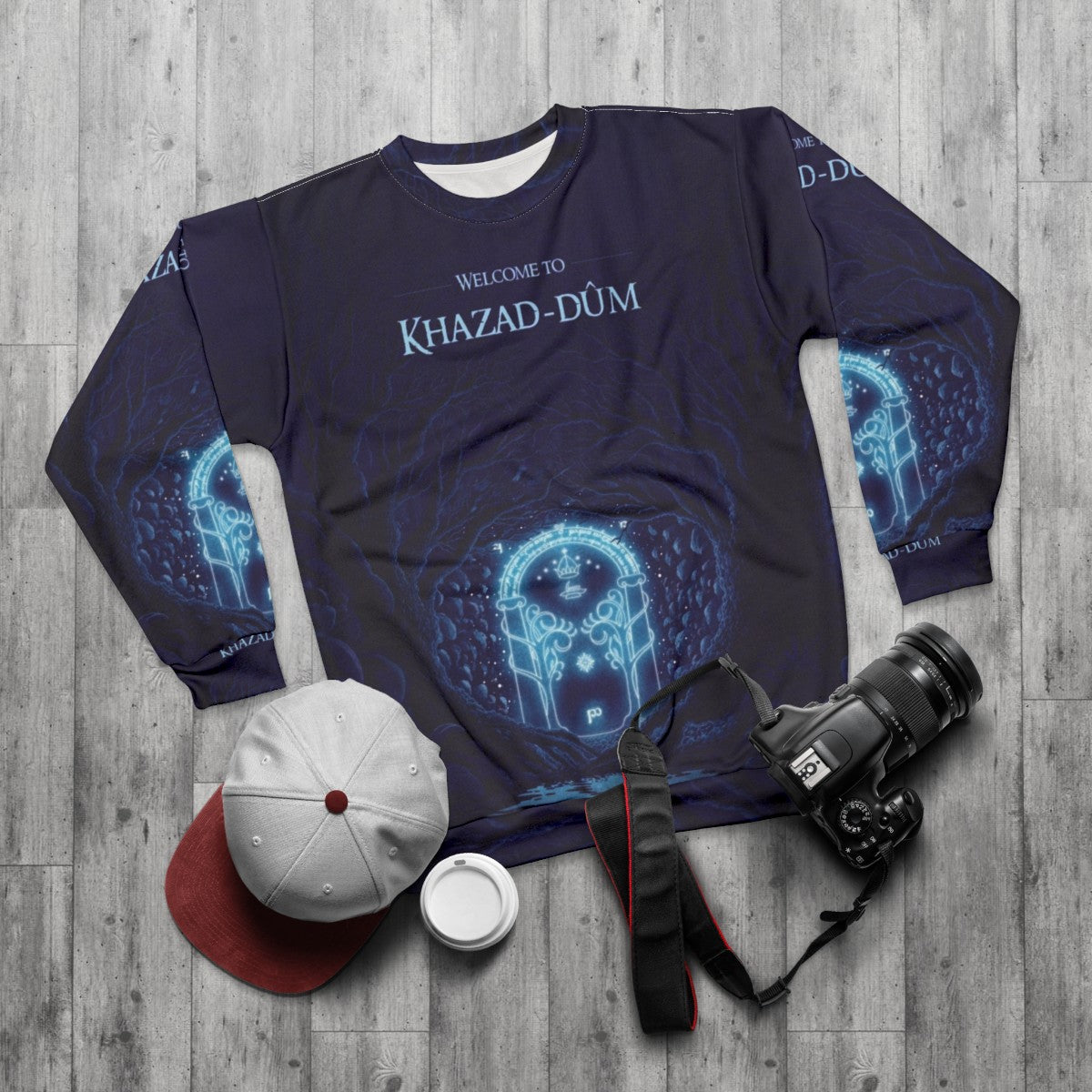 Lord of the Rings Khazad-Dum Sweatshirt - flat lay