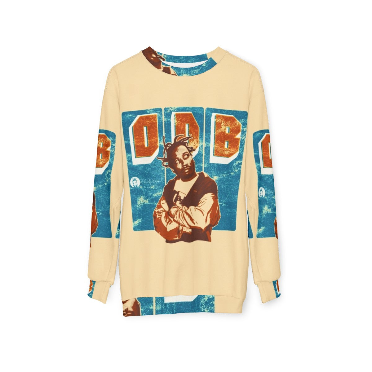 ODB Ol' Dirty Bastard vintage rap sweatshirt - hanging