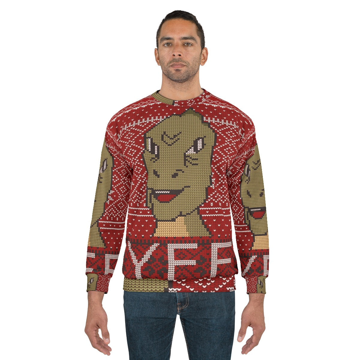 Yee Ugly Christmas Sweater 2019 Meme Sweatshirt - men