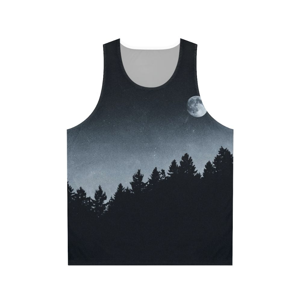 Unisex Under Moonlight Nature Tank Top