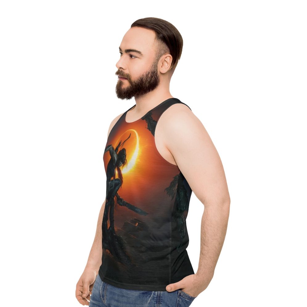 Unisex Tomb Raider Tank Top - men side