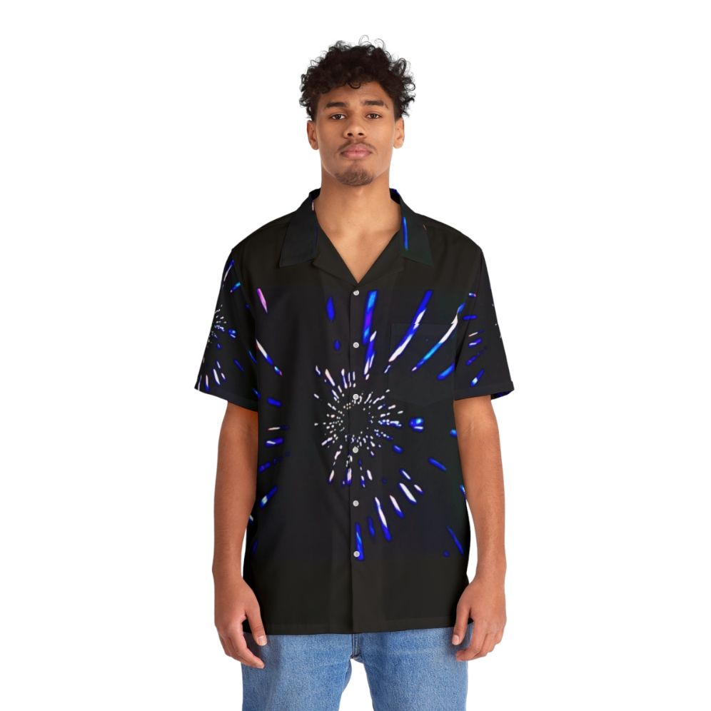 1973 Doctor Who Vortex Hawaiian Shirt - Lifestyle