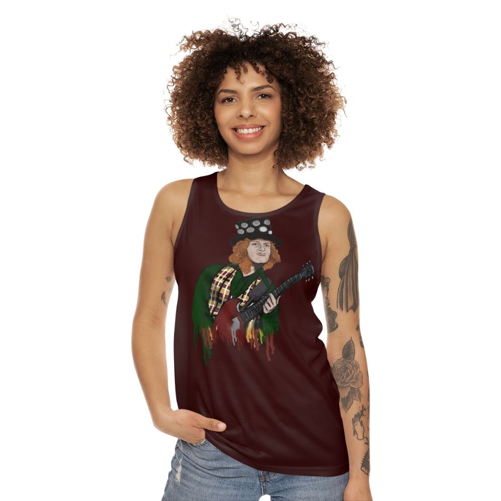 Noddy Holder Slade Band Unisex Tank Top - women