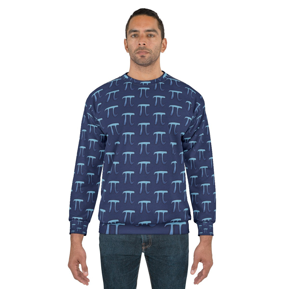 Pi Symbol Math Sweatshirt - men