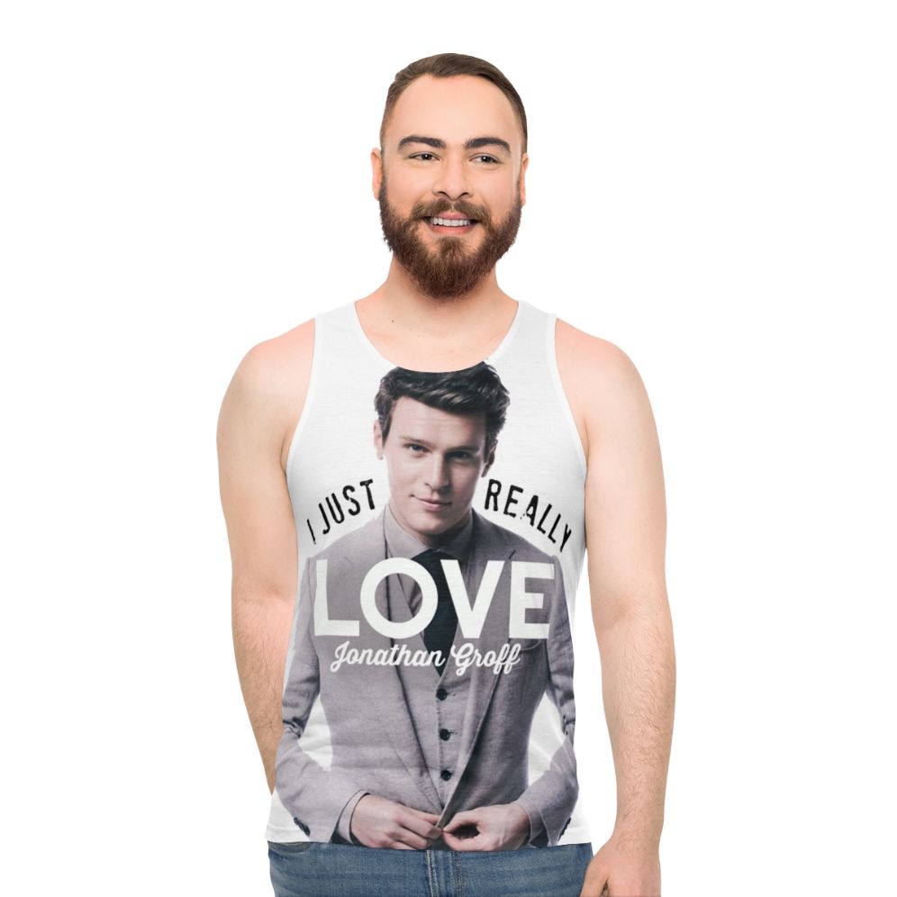 Unisex I Love Jonathan Groff Tank Top - men