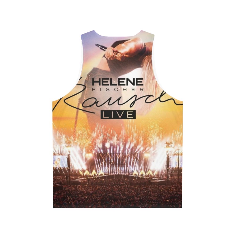 Helene Fischer Concert Unisex Tank Top - Back