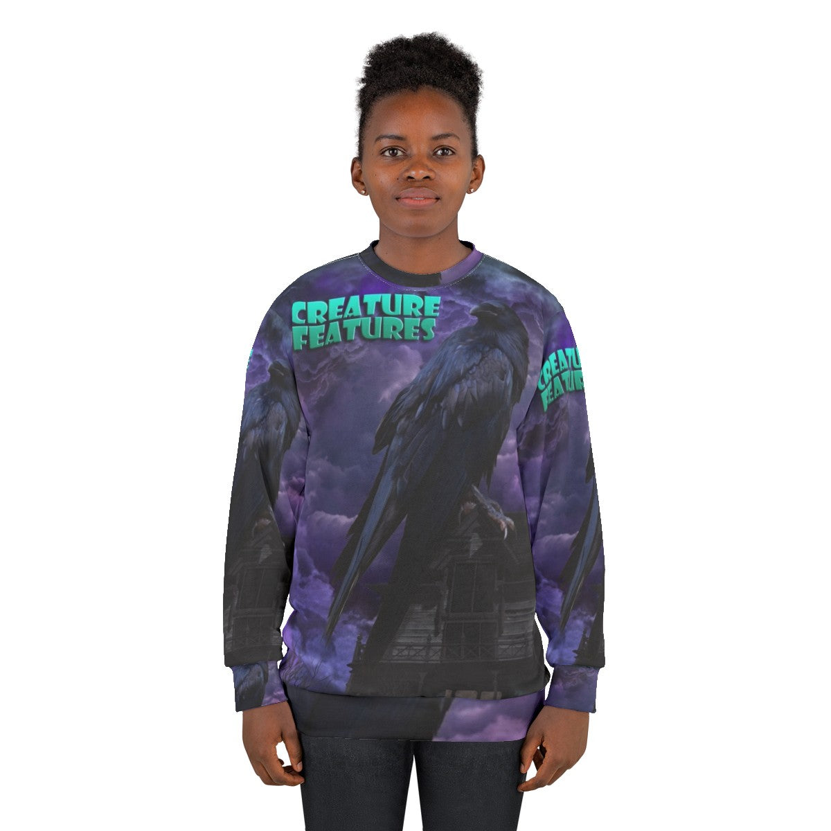 Raven House Gothic Sweatshirt - women