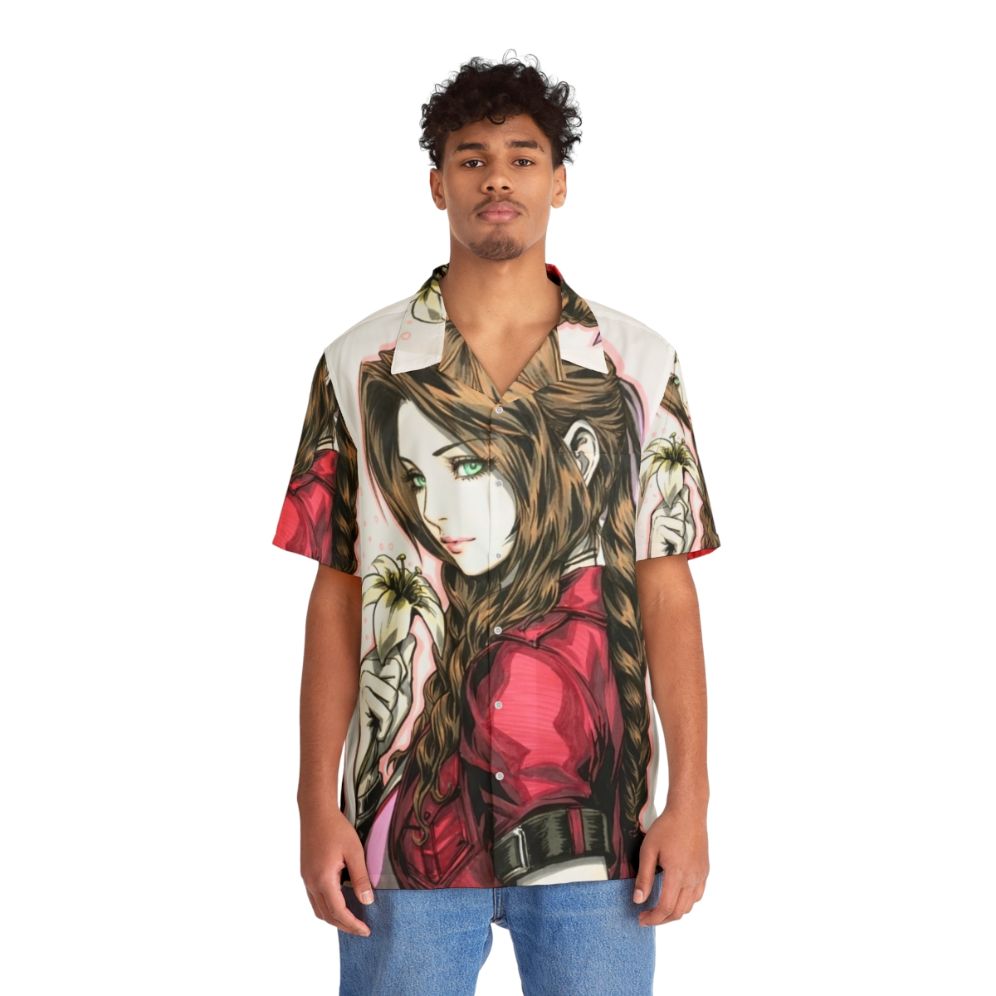 Aerith's Fantasy Hawaiian Shirt - Final Fantasy VII Inspired - Lifestyle