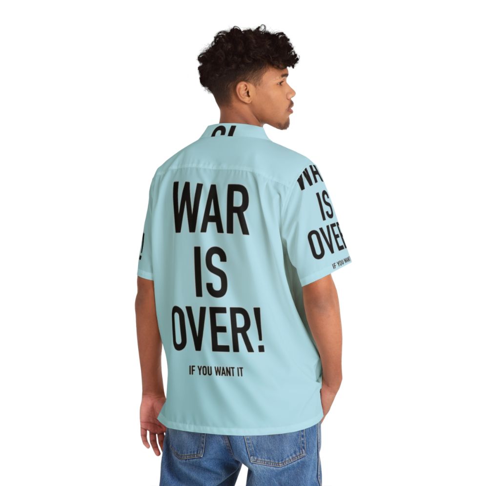 War Is Over Hawaiian Shirt - Inspired by John Lennon and The Beatles - People Back