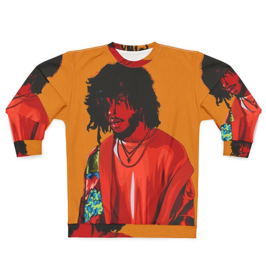 6LACK Bear Graphic Sweatshirt