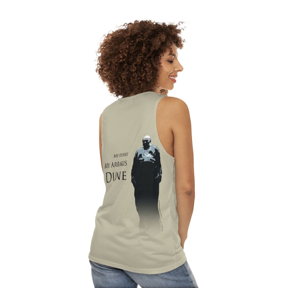 Baron Harkonnen Dune 2021 Unisex Tank Top - women back