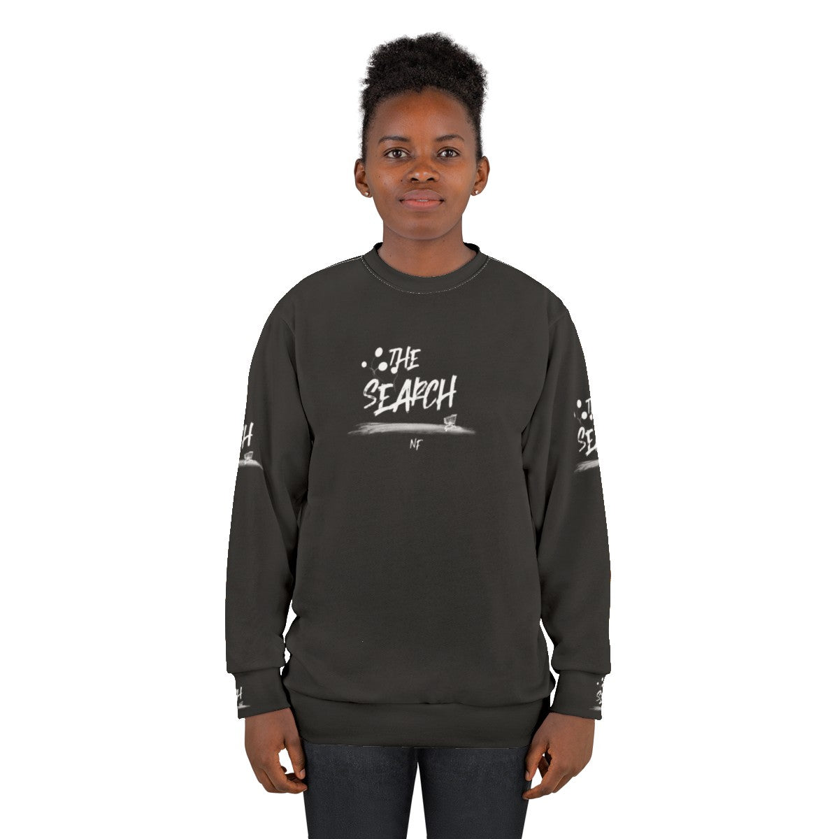 NF Sweatshirt featuring the "The Search" design - women