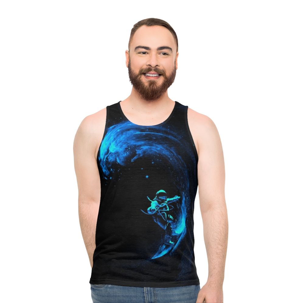 Cosmic Surf Unisex Tank Top - men