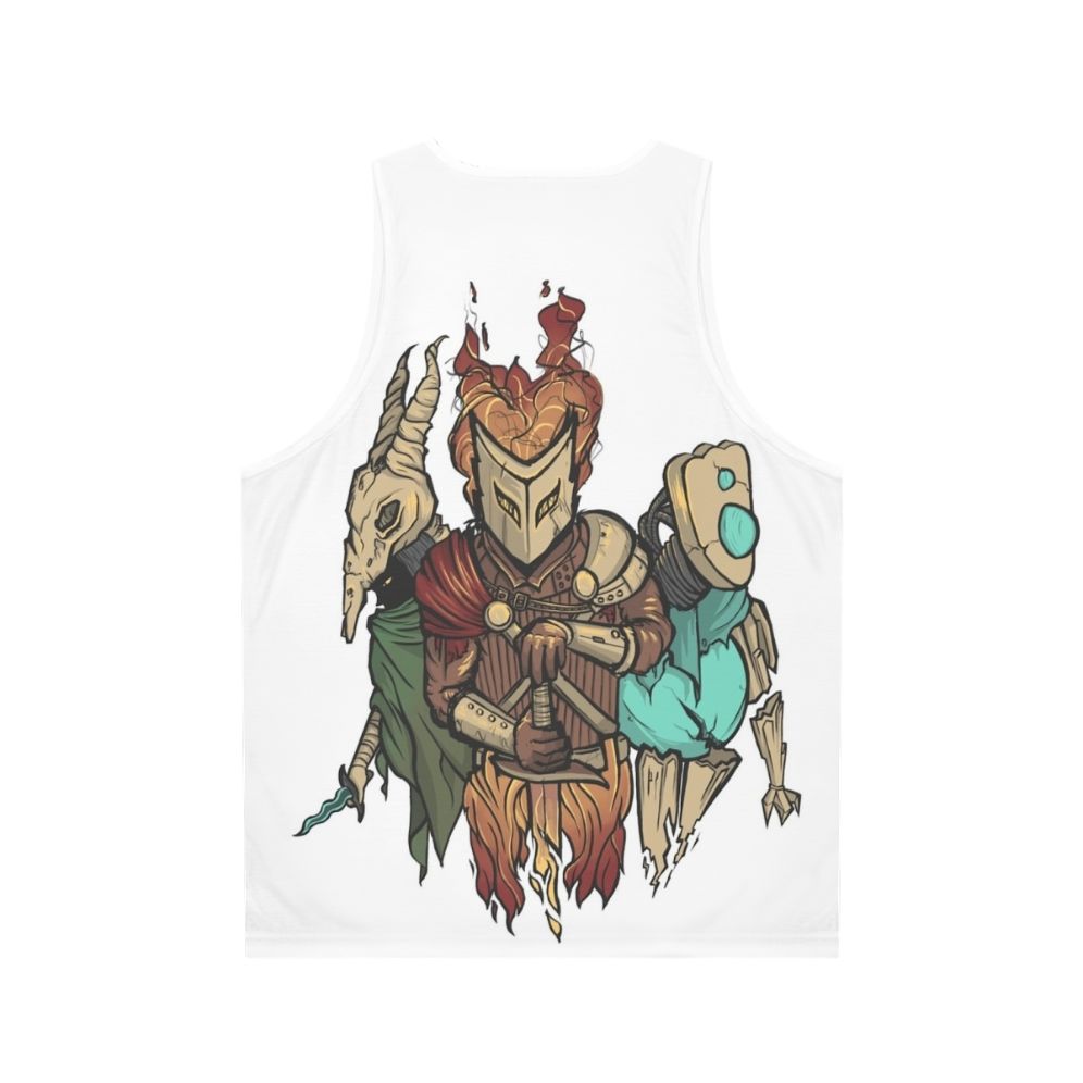 Unisex Slay the Spire Fantasy Gaming Tank Top - Back