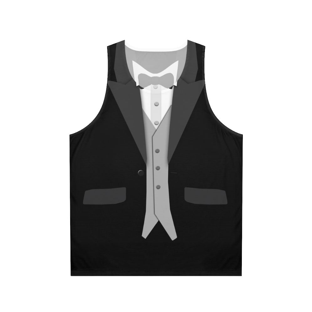 Unisex Tuxedo Tank Top