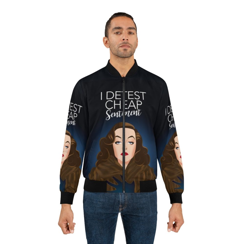 Classic Hollywood Icon Bomber Jacket featuring Alejandro Mogolloart design - Lifestyle