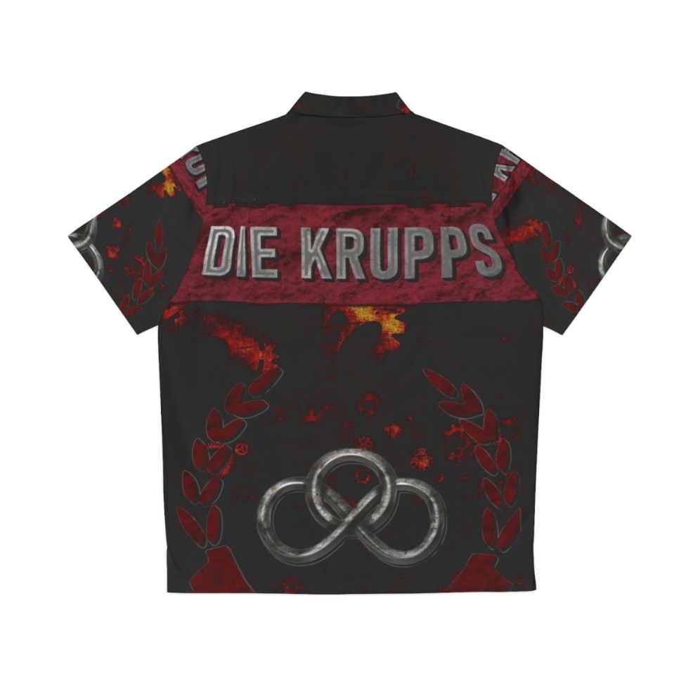 Die Krupps Industrial Metal Hawaiian Shirt - Back