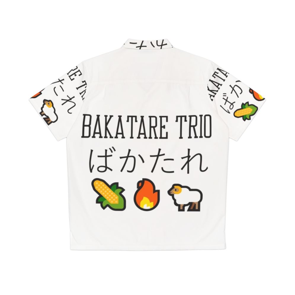 Hololive Bakatare Trio Virtual Youtuber Hawaiian Shirt - Back