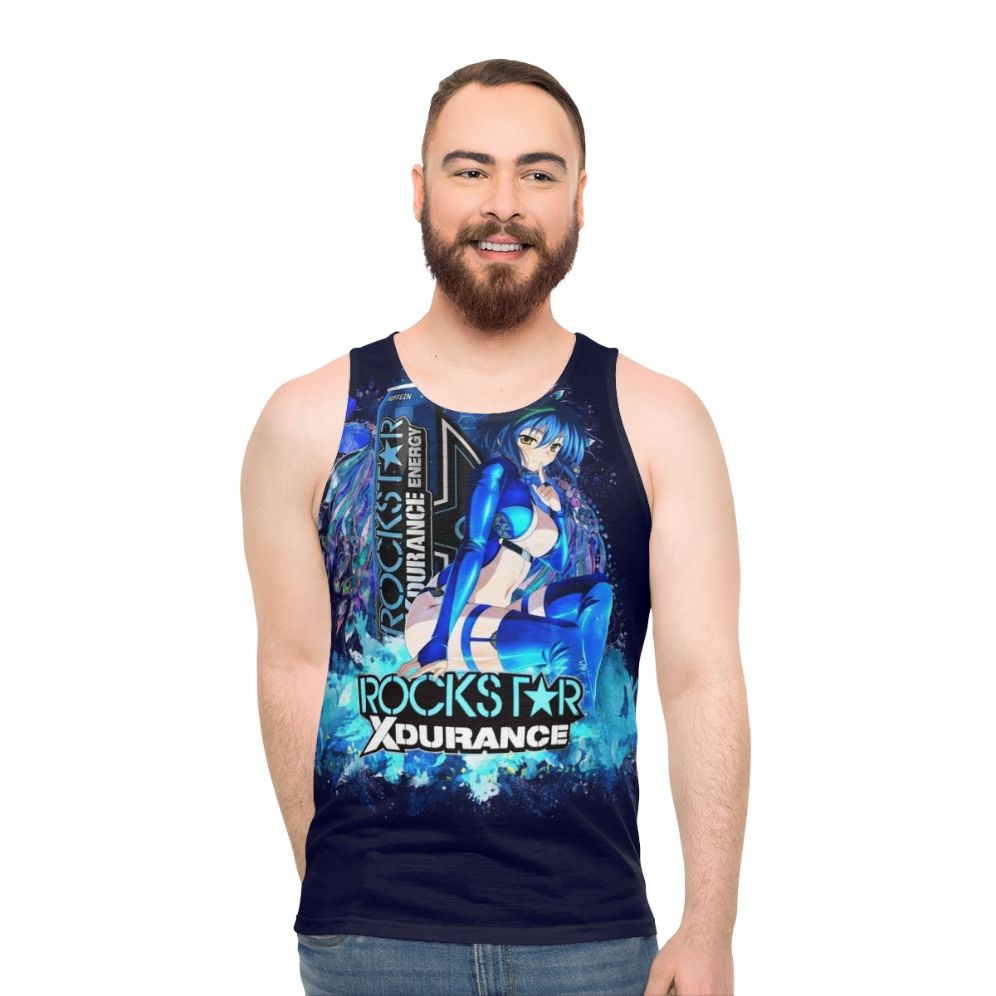 Xenovia Quarta Highschool DxD Anime Inspired Unisex Tank Top - men