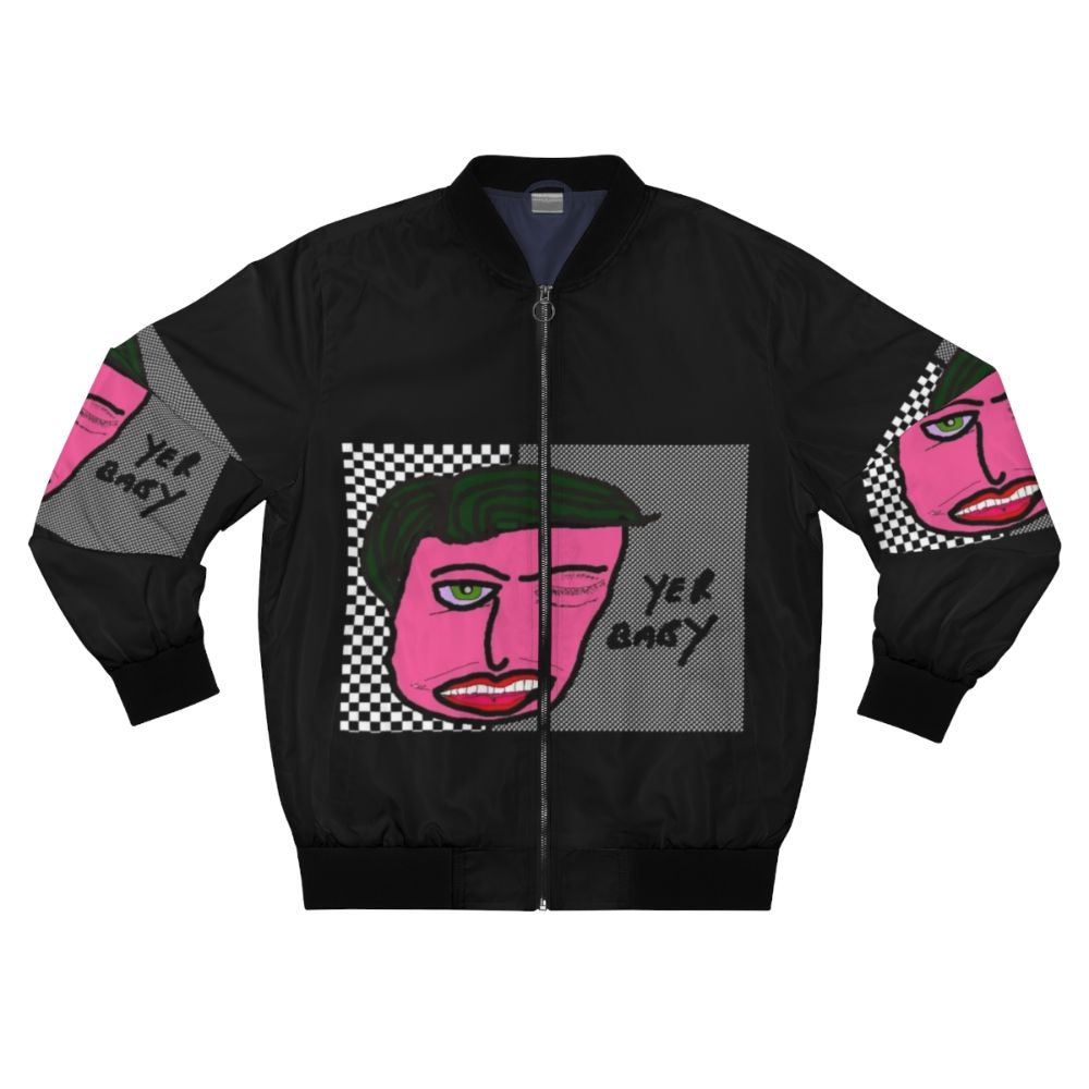 Ringo Starr Art Bomber Jacket featuring a "Yer Baby" meme design