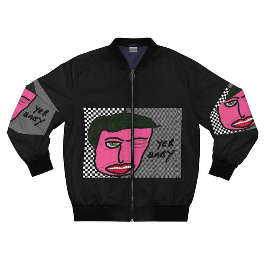 Ringo Starr Art Bomber Jacket featuring a "Yer Baby" meme design