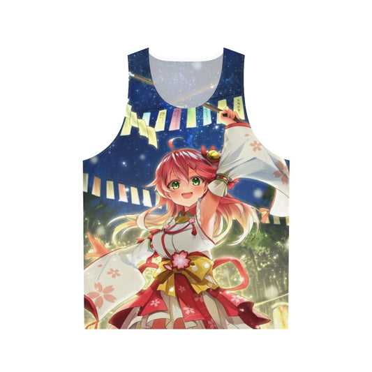 Sakura Miko Tanabata Unisex Anime Tank Top