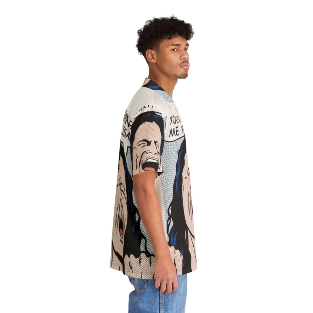 "You're Tearing Me Apart Lisa" Hawaiian Shirt with The Disaster Artist Pop Culture Design - People Pight