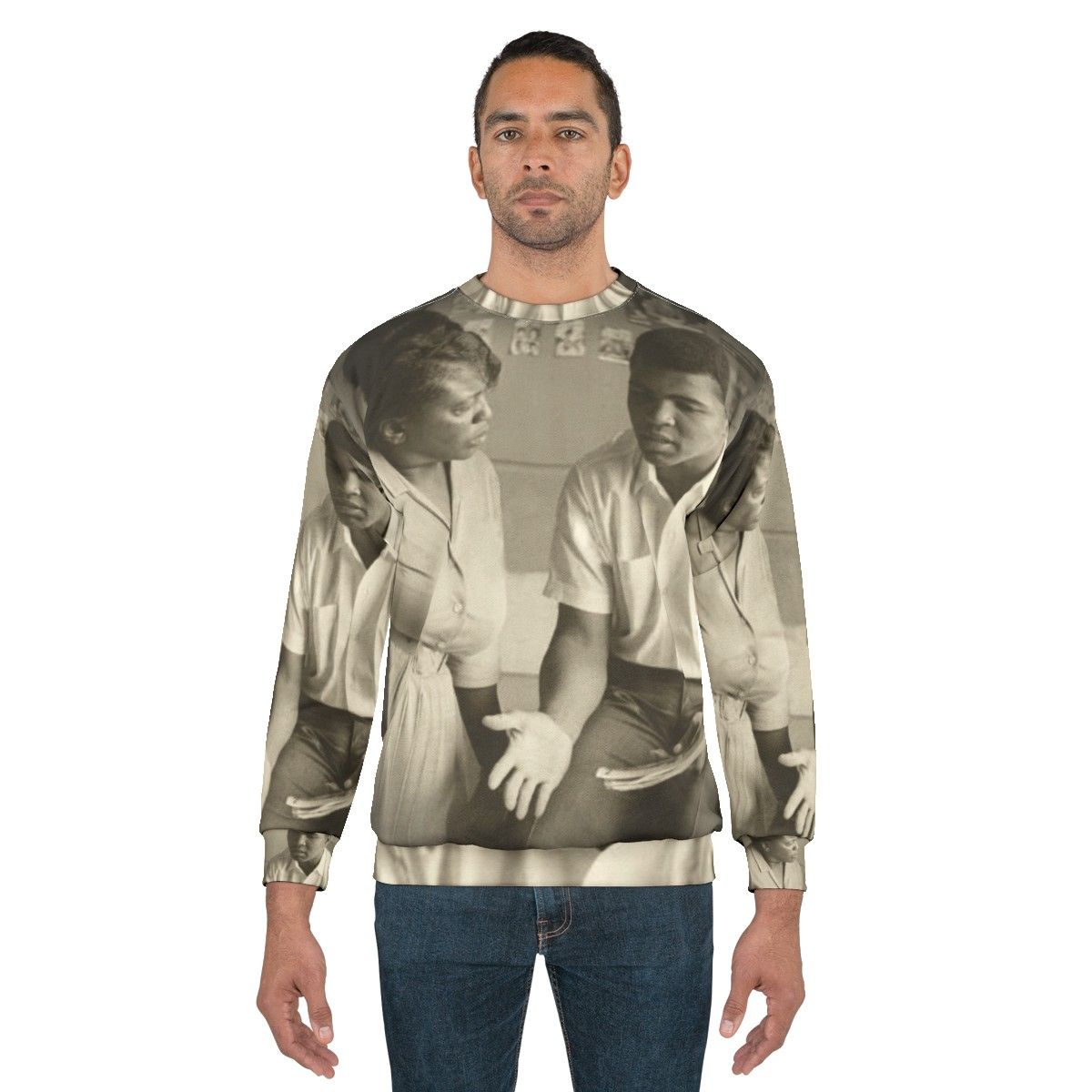 Fannie Lou Hamer and Muhammad Ali civil rights and equality sweatshirt - men