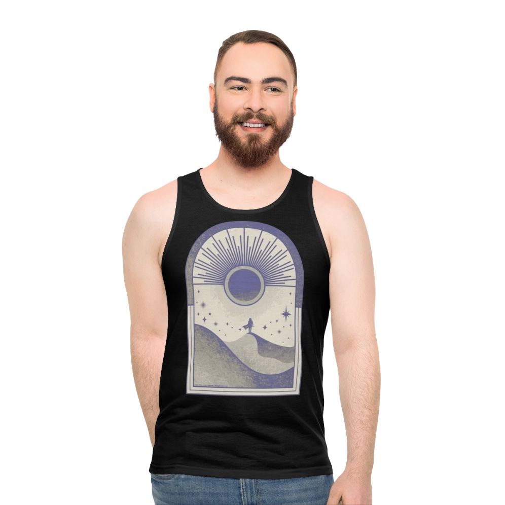 Dune Arrakis Unisex Science Fiction Tank Top - men