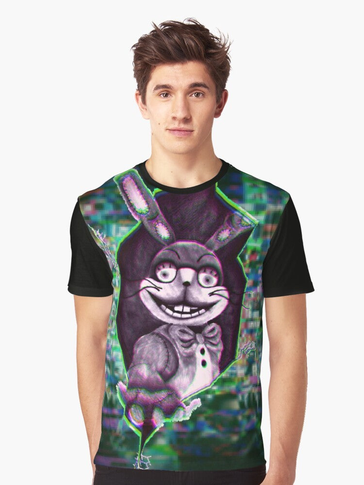 Five Nights at Freddy's Glitchtrap Graphic T-Shirt - Men