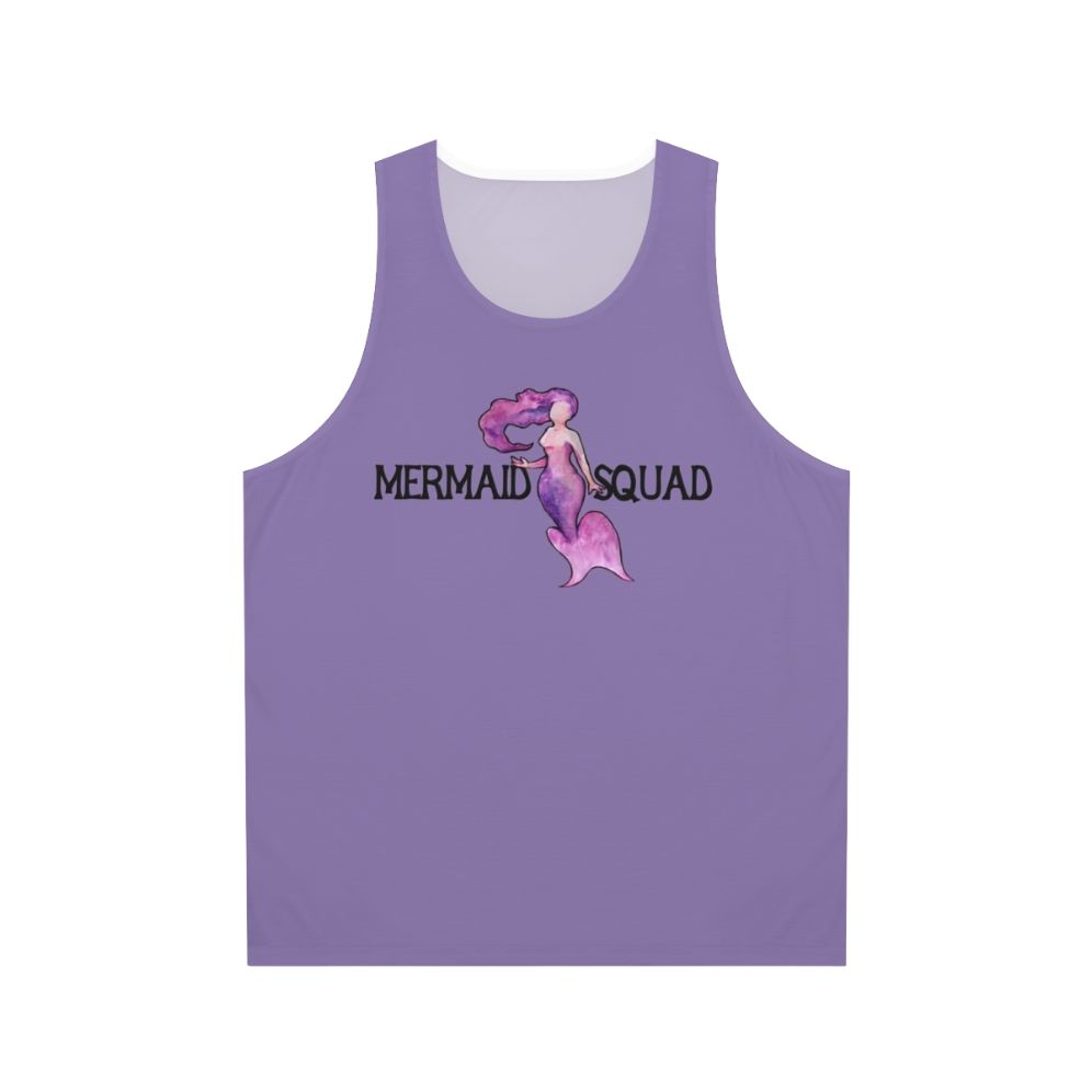 Mermaid squad unisex tank top