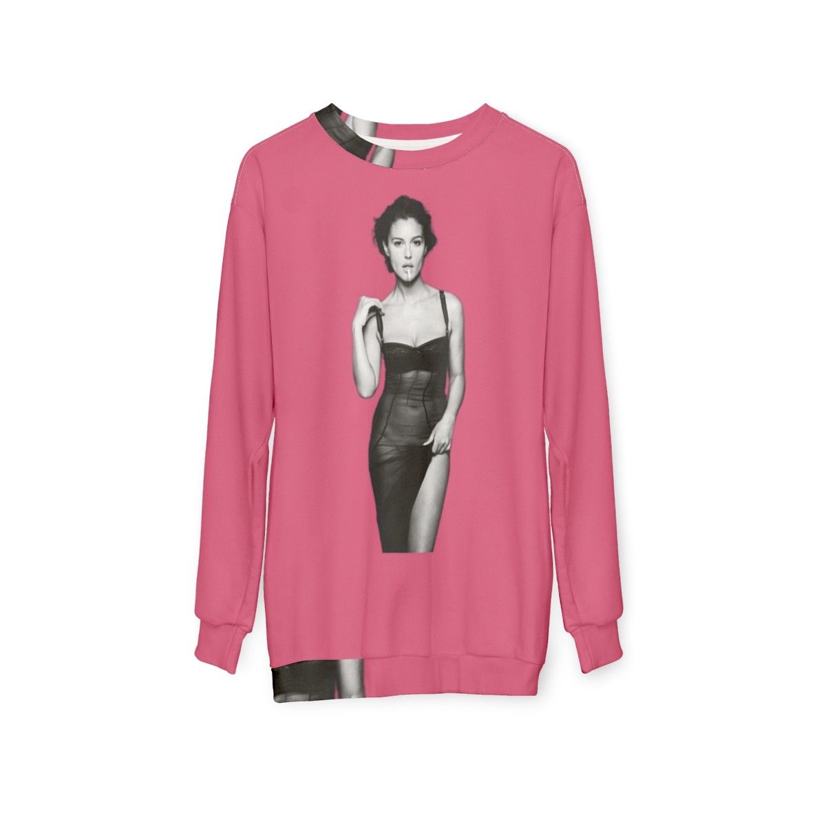 Monica Bellucci Supermodel Sweatshirt - hanging