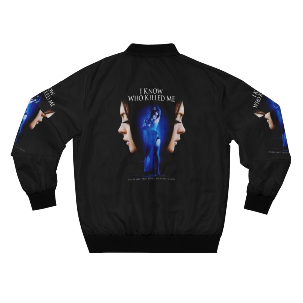 "I Know Who Killed Me" cult movie inspired bomber jacket - Back