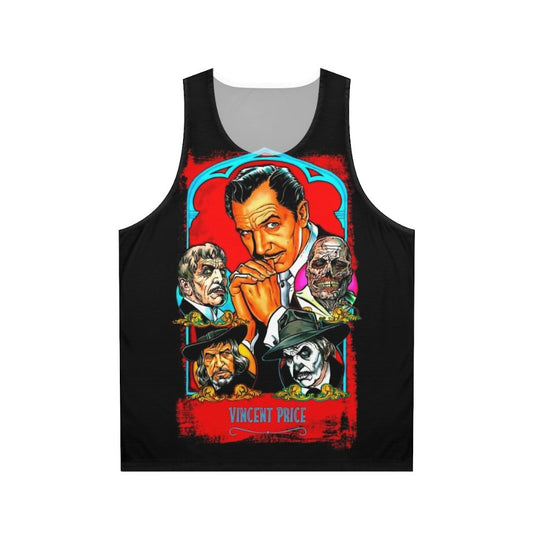 Vintage Vincent Price Master of Terror Unisex Tank Top