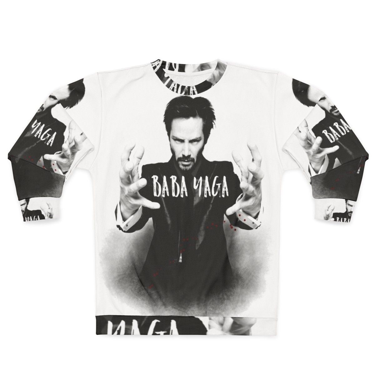 Keanu Reeves Sweatshirt - Featuring Iconic Action Hero Roles