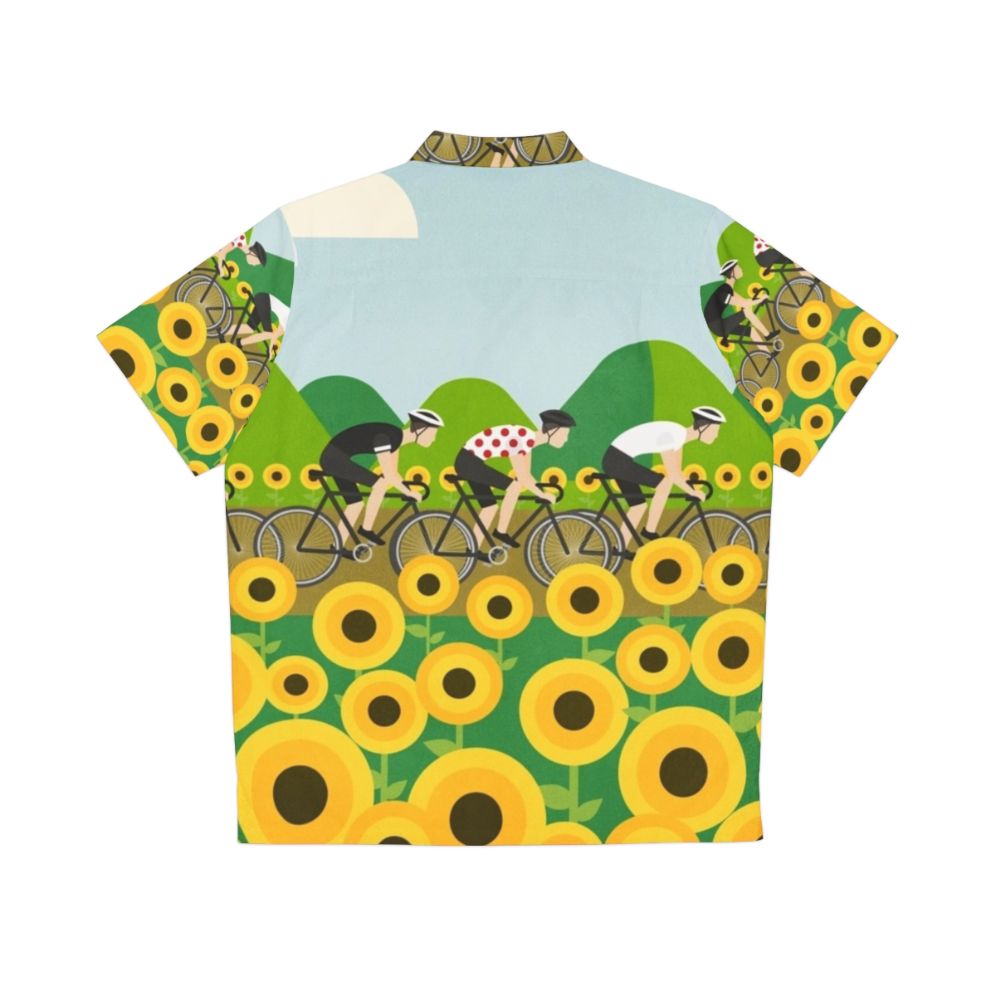 Le Tour de France Hawaiian Cycling Shirt - Back