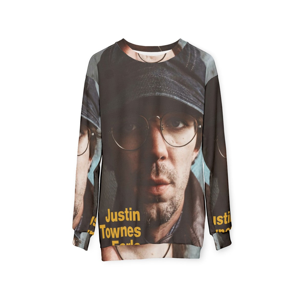 Justin Townes Earle American World Music Sweatshirt - hanging