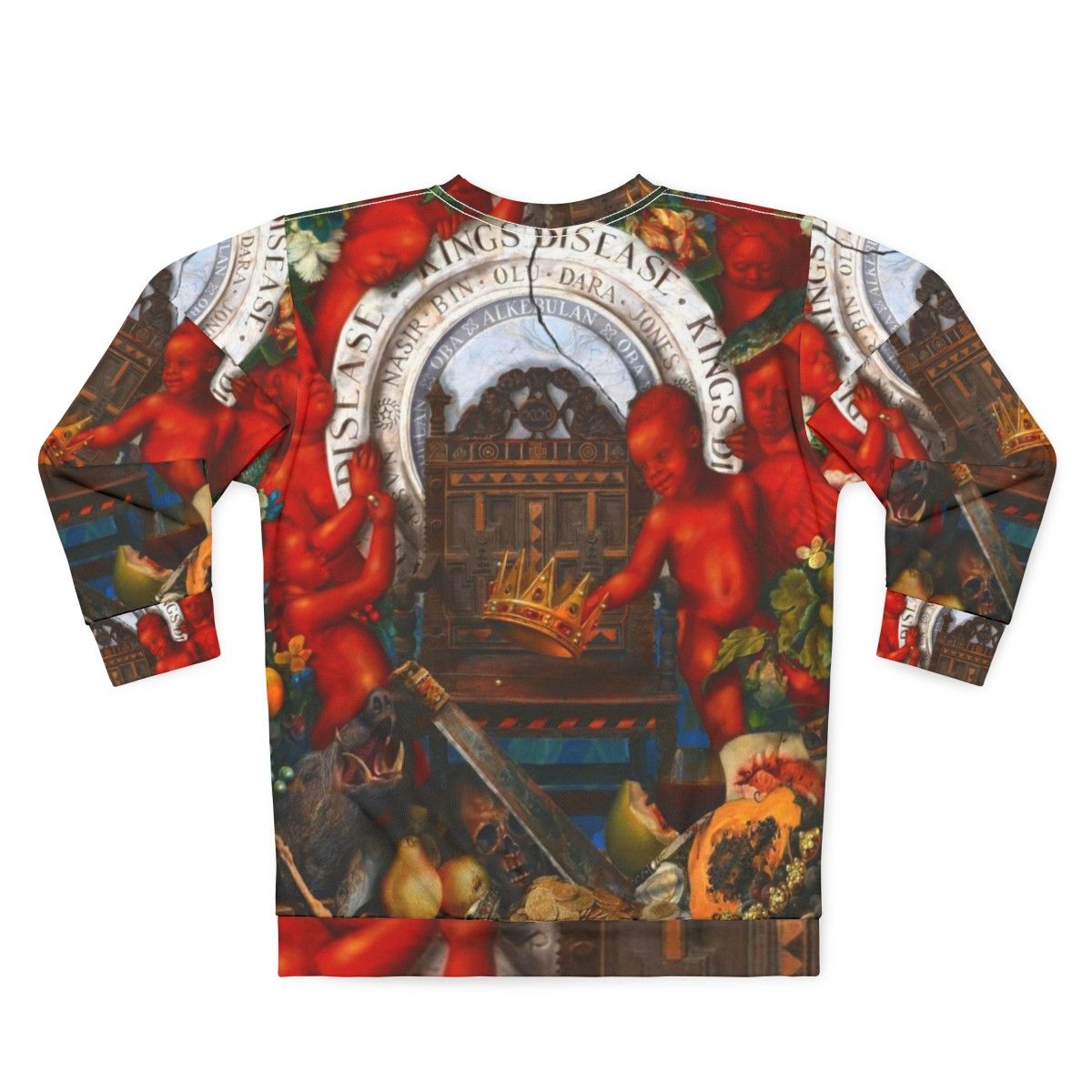 Nas "King's Disease" Sweatshirt - Back