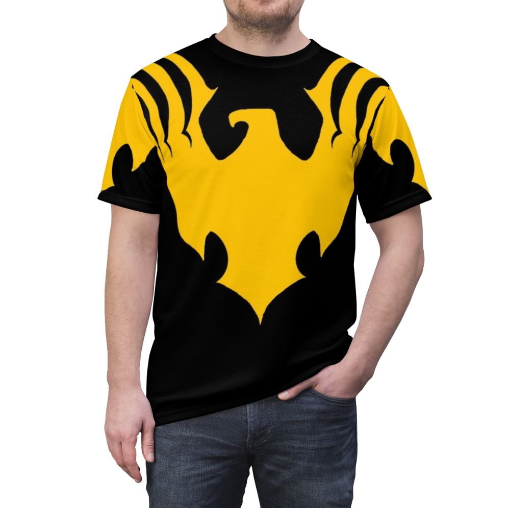 Quentin Quire inspired phoenix force custom t-shirt design - men front