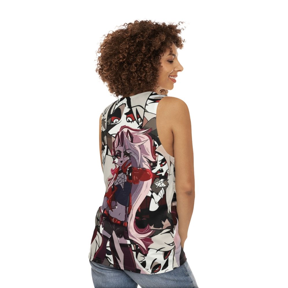 Helluva Boss Loona Unisex Tank Top - women back