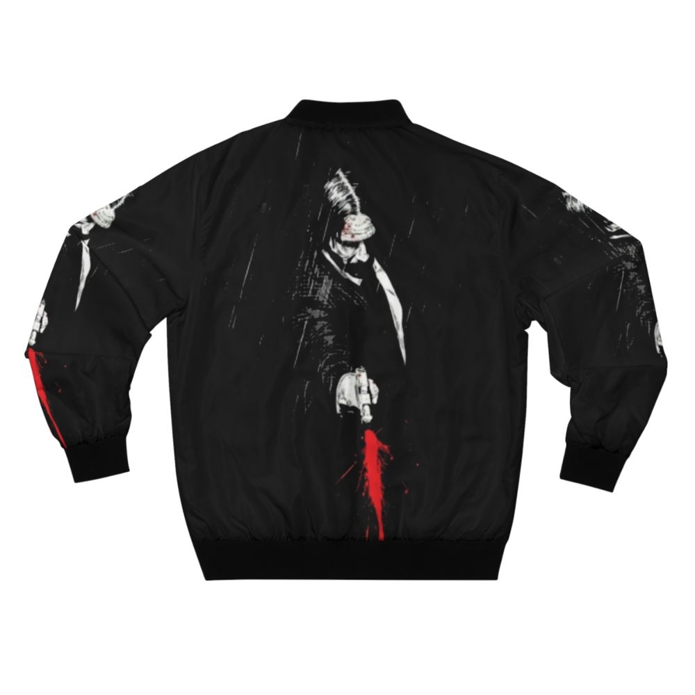 Baba Yaga Bomber Jacket with Wick Branding - Back