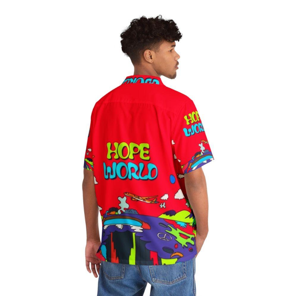 BTS J-Hope Hawaiian Shirt featuring Hope World design - People Back